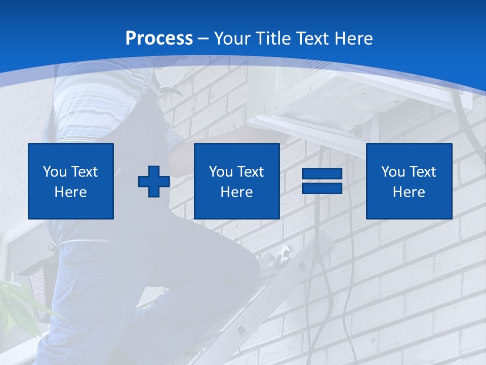 Workmen Construction Conditioners PowerPoint Template