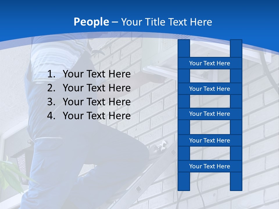 Workmen Construction Conditioners PowerPoint Template