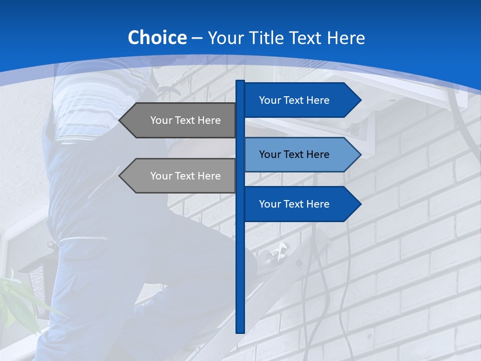Workmen Construction Conditioners PowerPoint Template