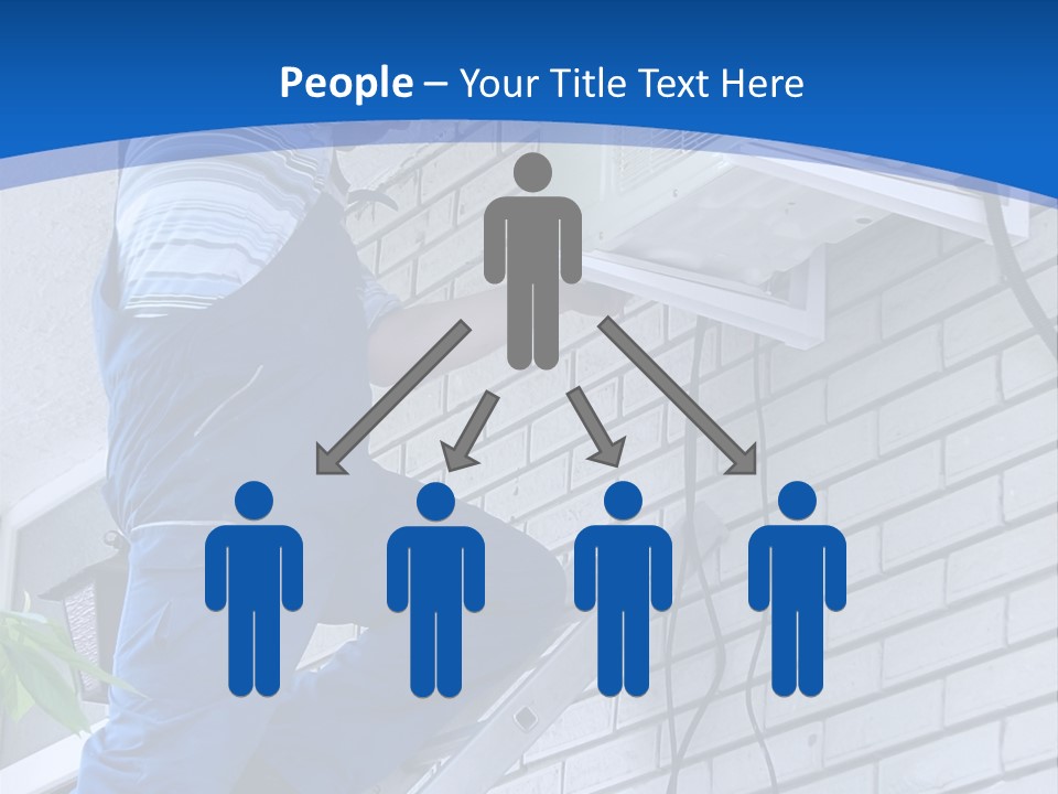 Workmen Construction Conditioners PowerPoint Template