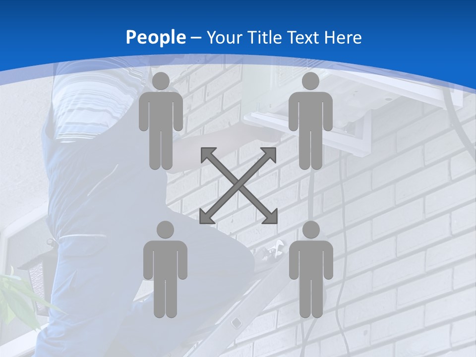 Workmen Construction Conditioners PowerPoint Template