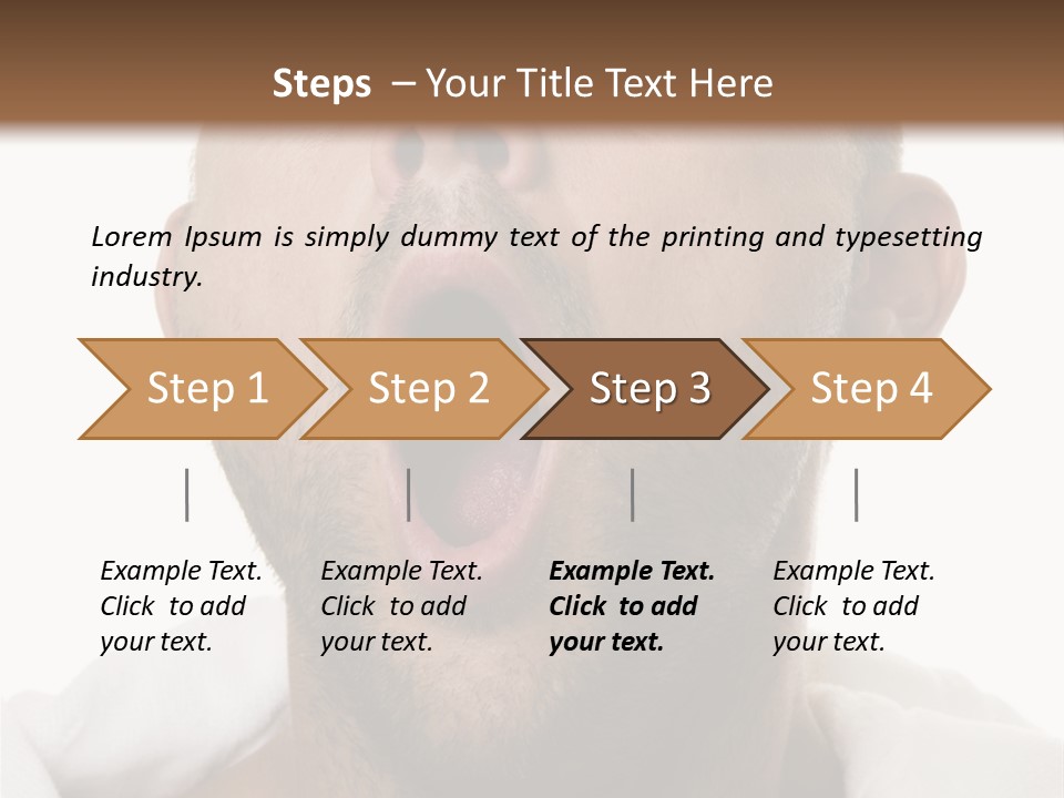 Humorous Bright Sick PowerPoint Template