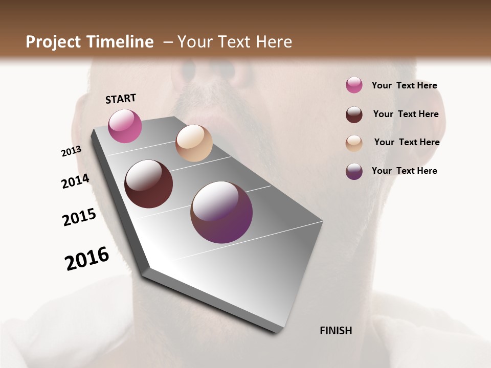 Humorous Bright Sick PowerPoint Template