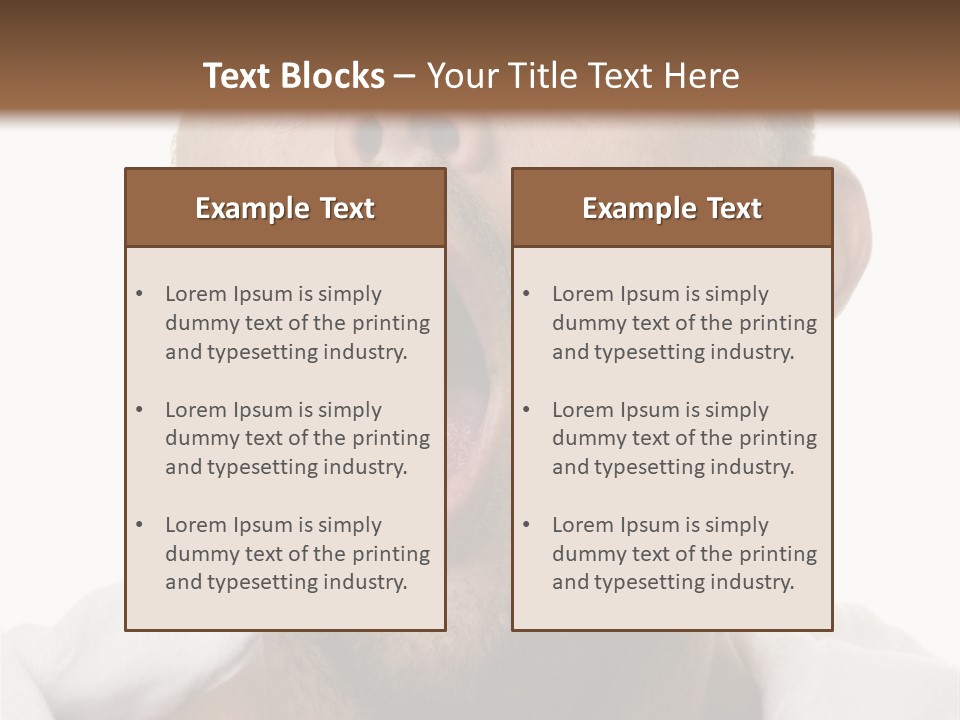 Humorous Bright Sick PowerPoint Template