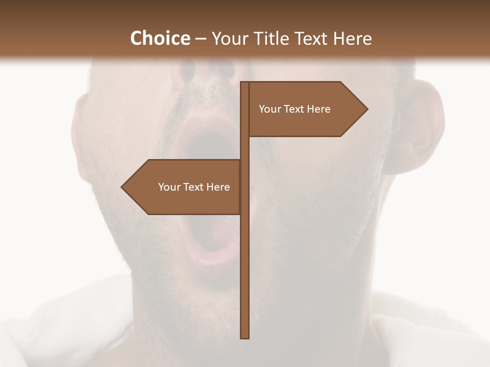 Humorous Bright Sick PowerPoint Template