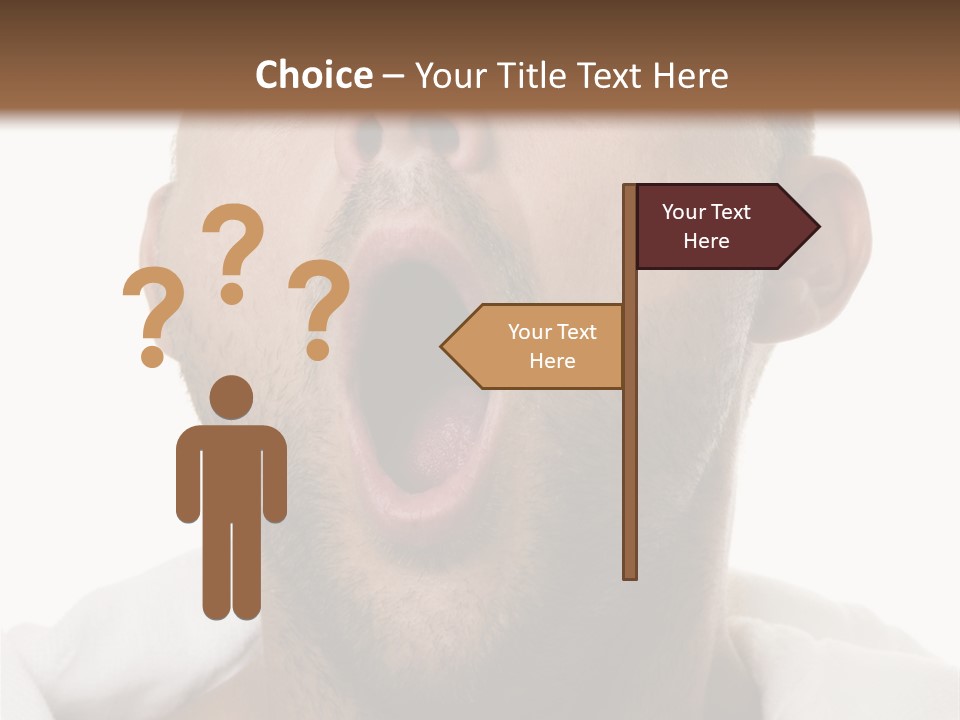 Humorous Bright Sick PowerPoint Template