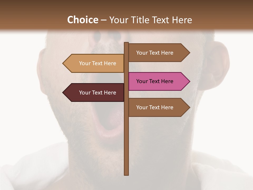 Humorous Bright Sick PowerPoint Template