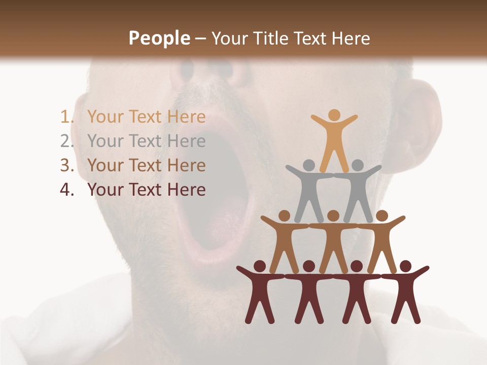 Humorous Bright Sick PowerPoint Template