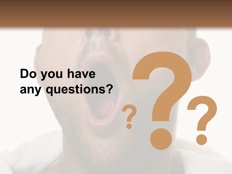 Humorous Bright Sick PowerPoint Template