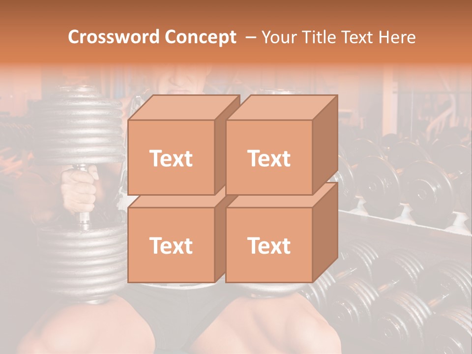 Care Exercise Man PowerPoint Template