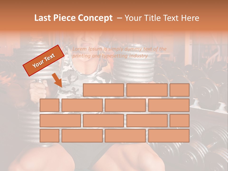 Care Exercise Man PowerPoint Template