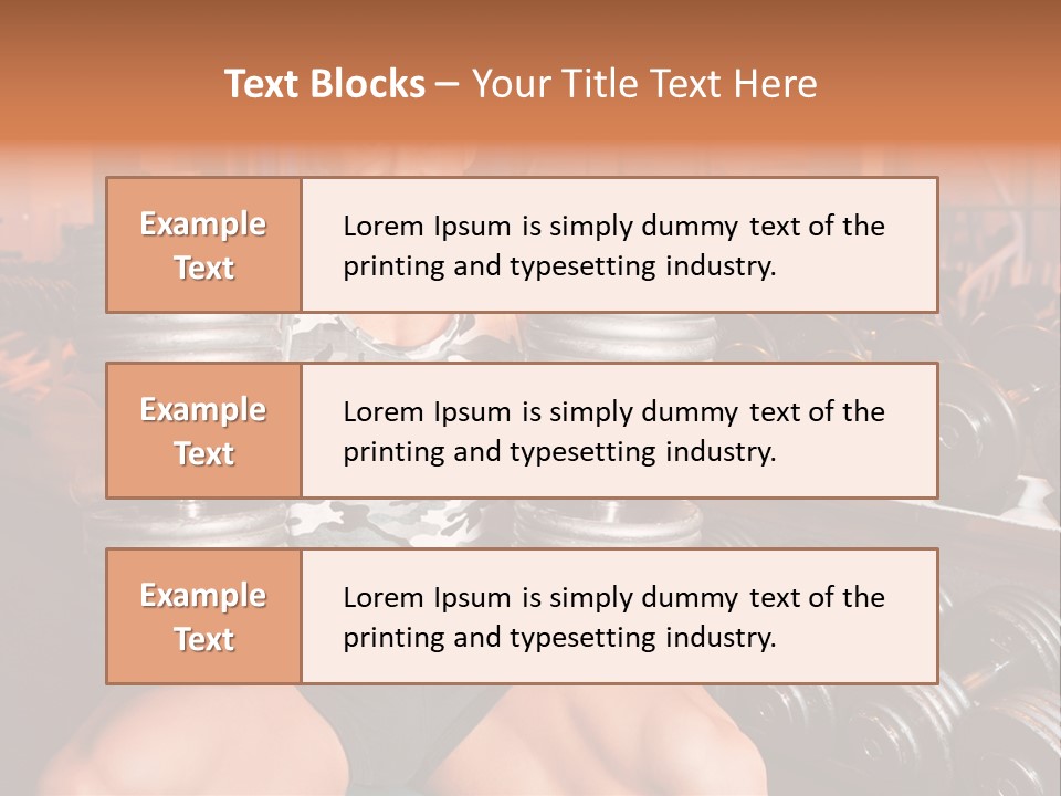 Care Exercise Man PowerPoint Template