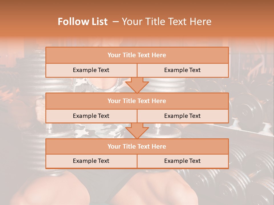 Care Exercise Man PowerPoint Template