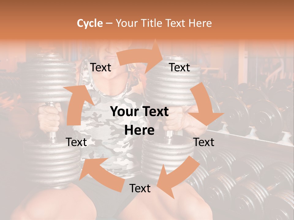 Care Exercise Man PowerPoint Template