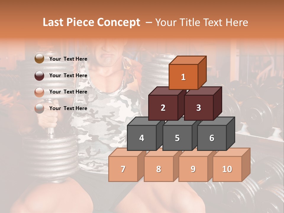 Care Exercise Man PowerPoint Template