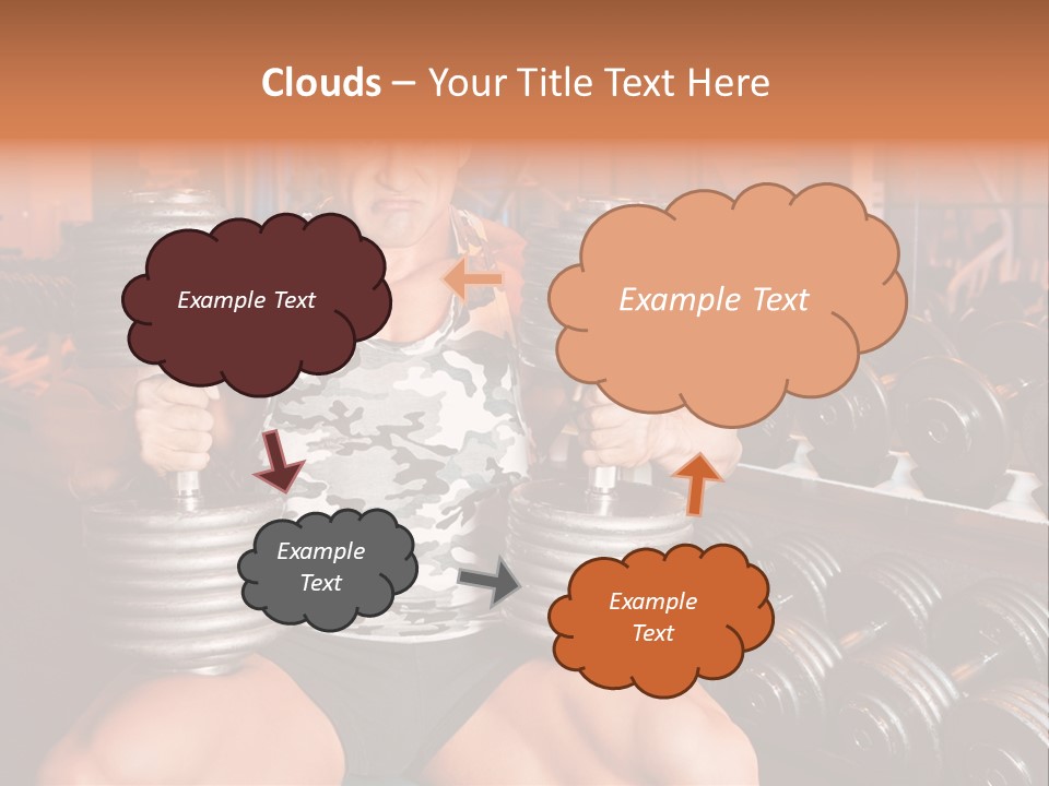 Care Exercise Man PowerPoint Template