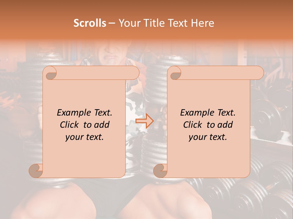 Care Exercise Man PowerPoint Template