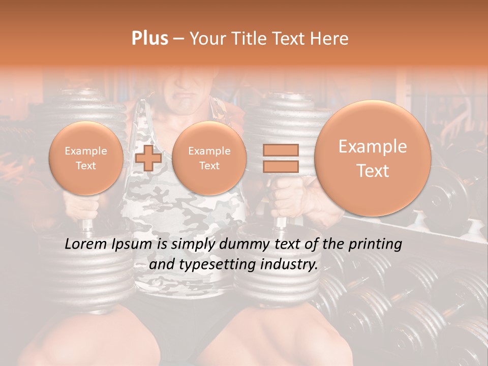 Care Exercise Man PowerPoint Template