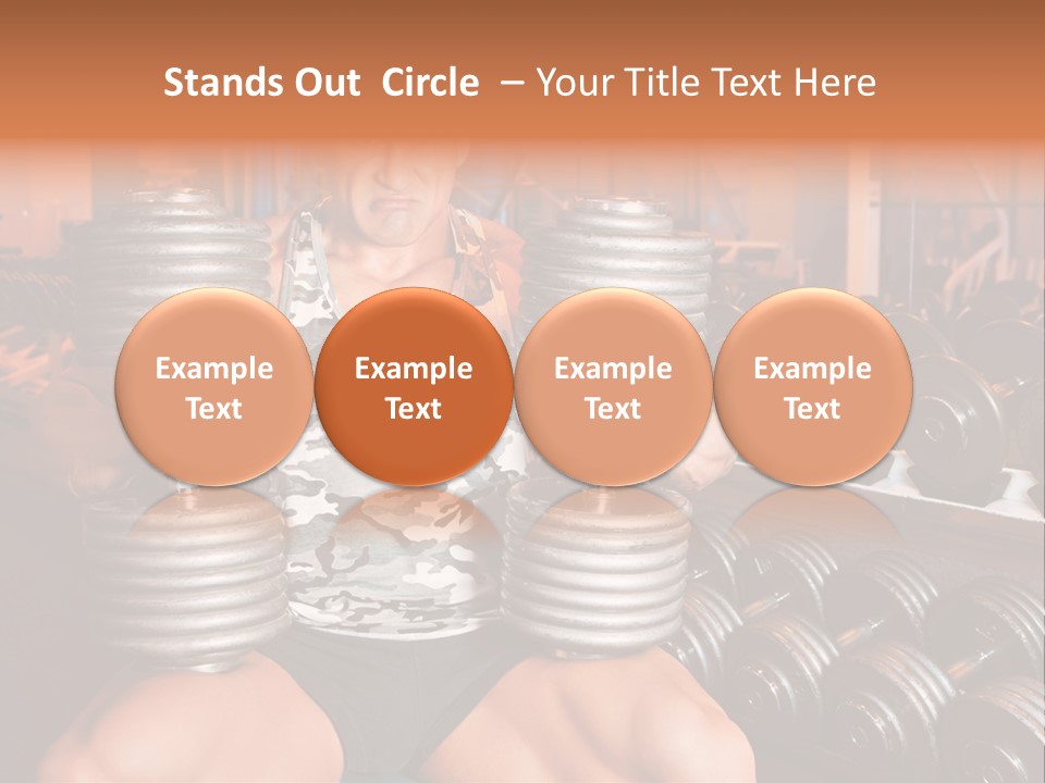 Care Exercise Man PowerPoint Template