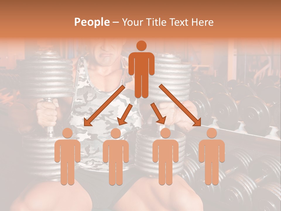 Care Exercise Man PowerPoint Template