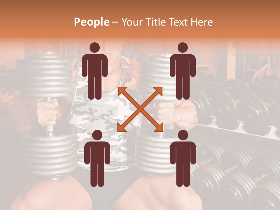 Care Exercise Man PowerPoint Template