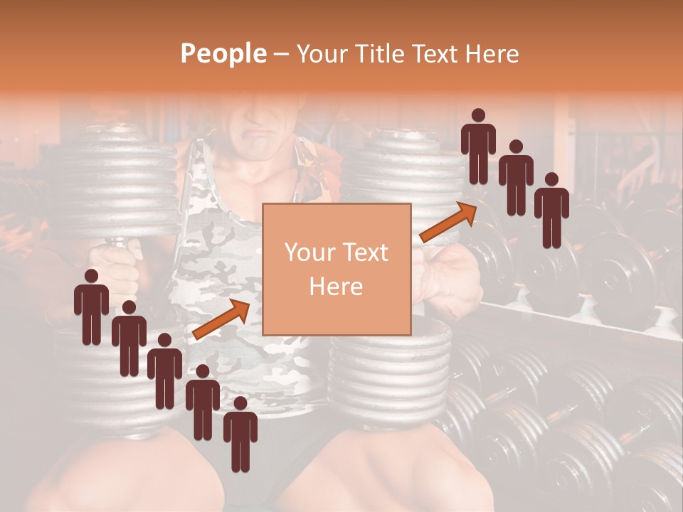 Care Exercise Man PowerPoint Template