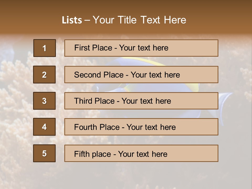 Fish Beauty Beautiful PowerPoint Template