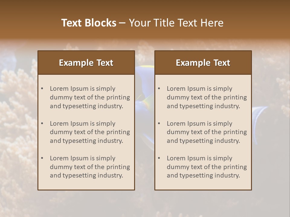 Fish Beauty Beautiful PowerPoint Template