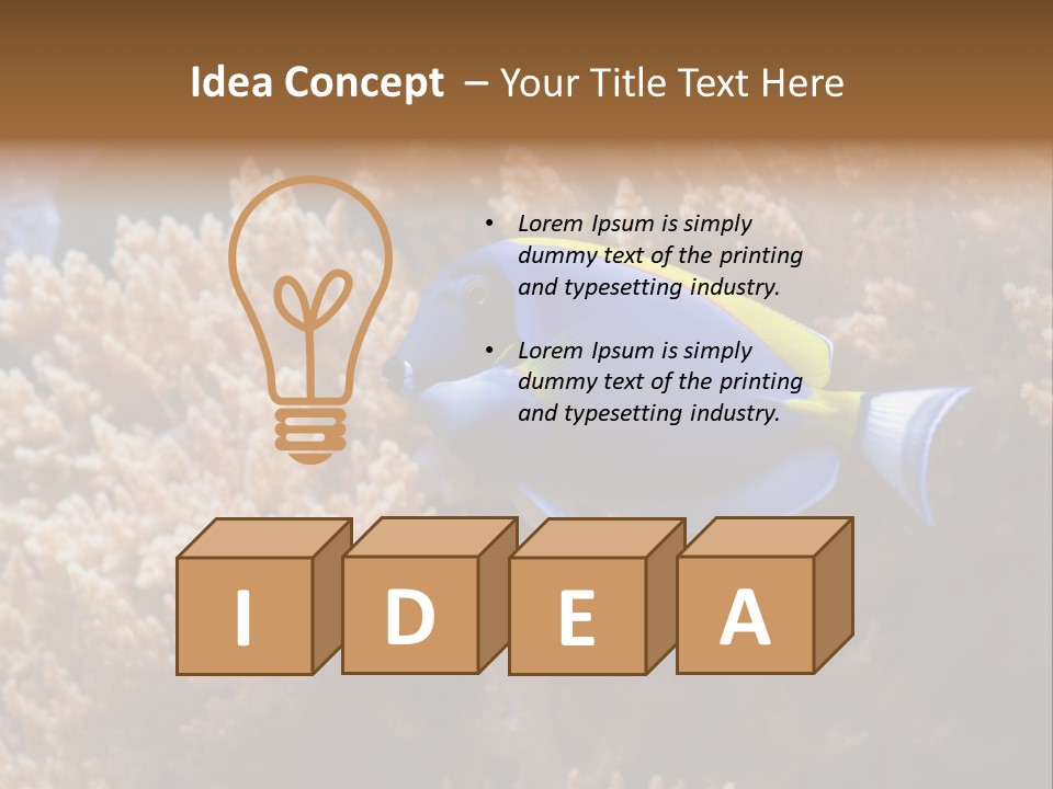 Fish Beauty Beautiful PowerPoint Template