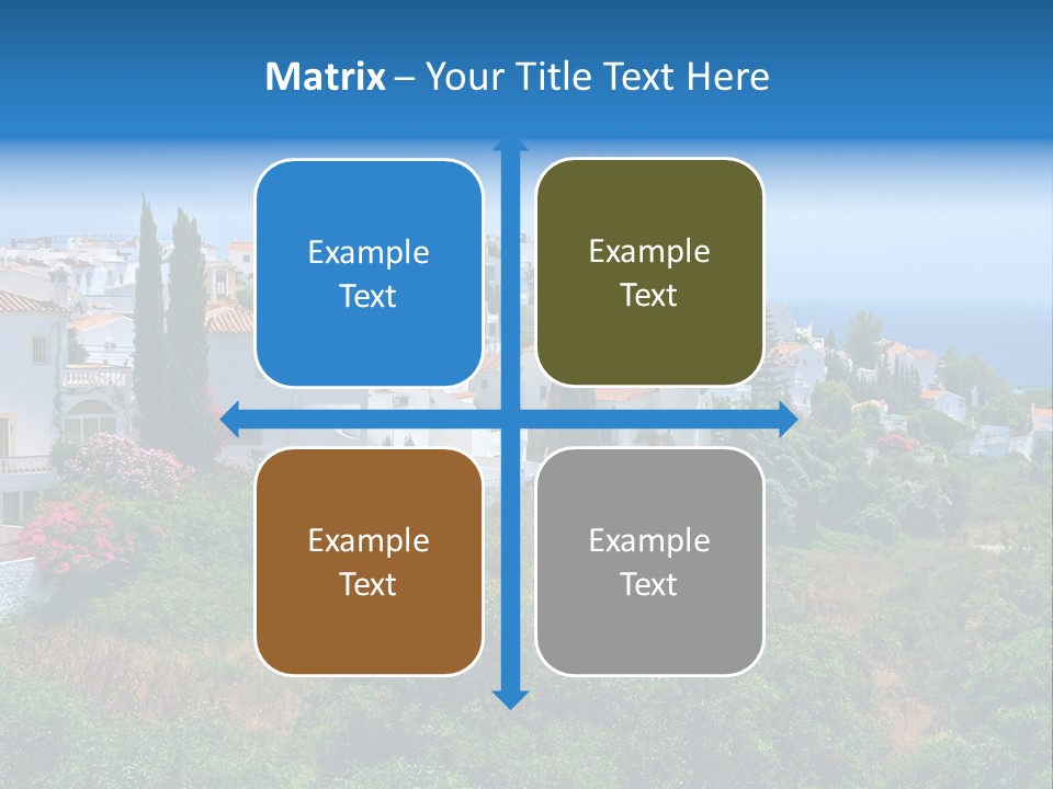 Sky Construction Nerja PowerPoint Template