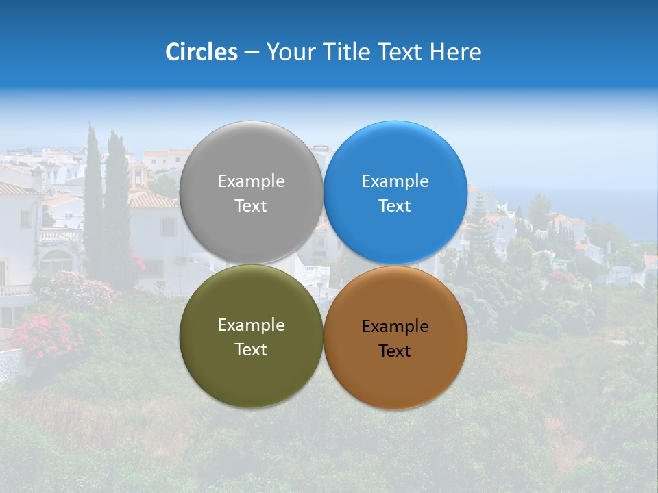 Sky Construction Nerja PowerPoint Template