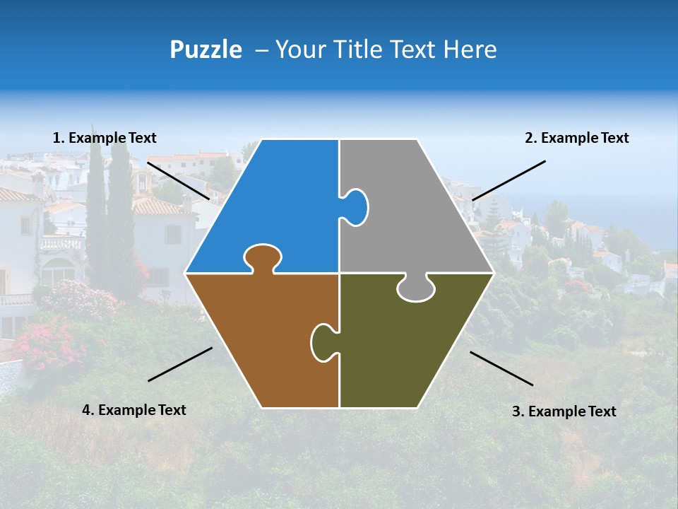 Sky Construction Nerja PowerPoint Template