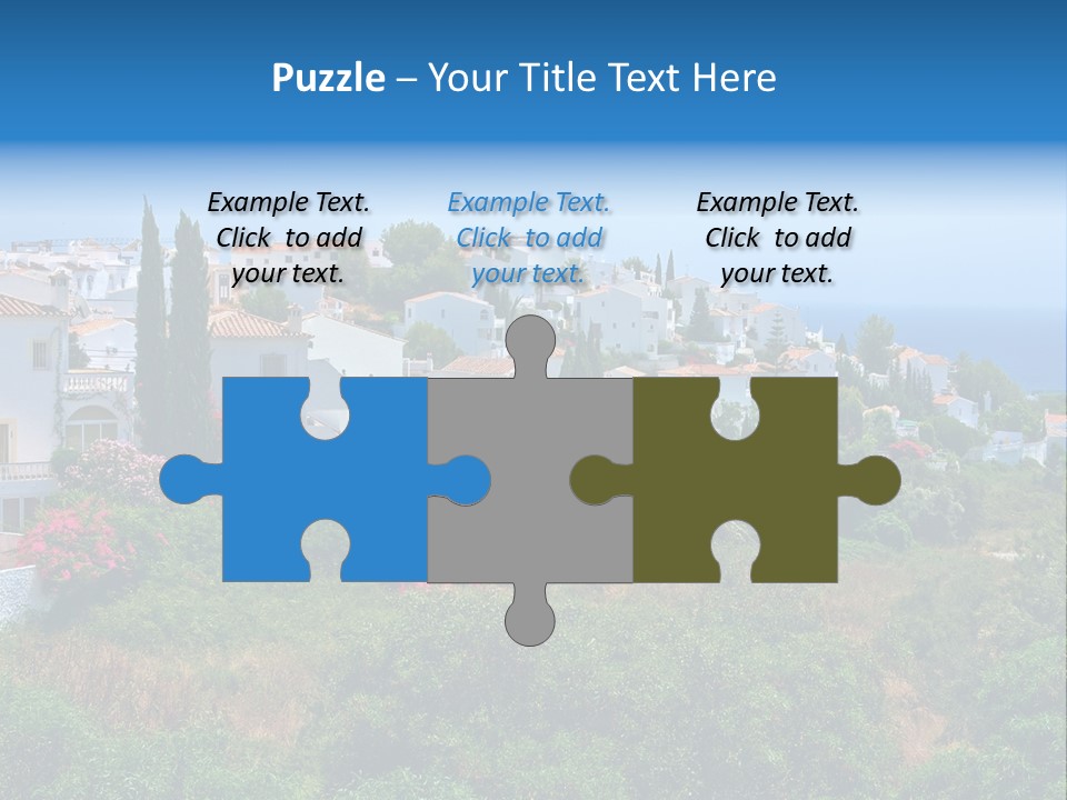 Sky Construction Nerja PowerPoint Template