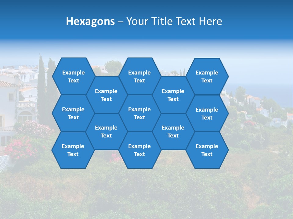 Sky Construction Nerja PowerPoint Template