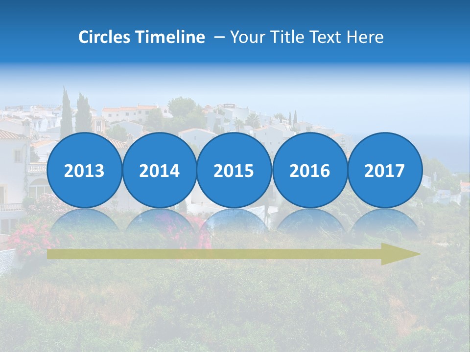 Sky Construction Nerja PowerPoint Template