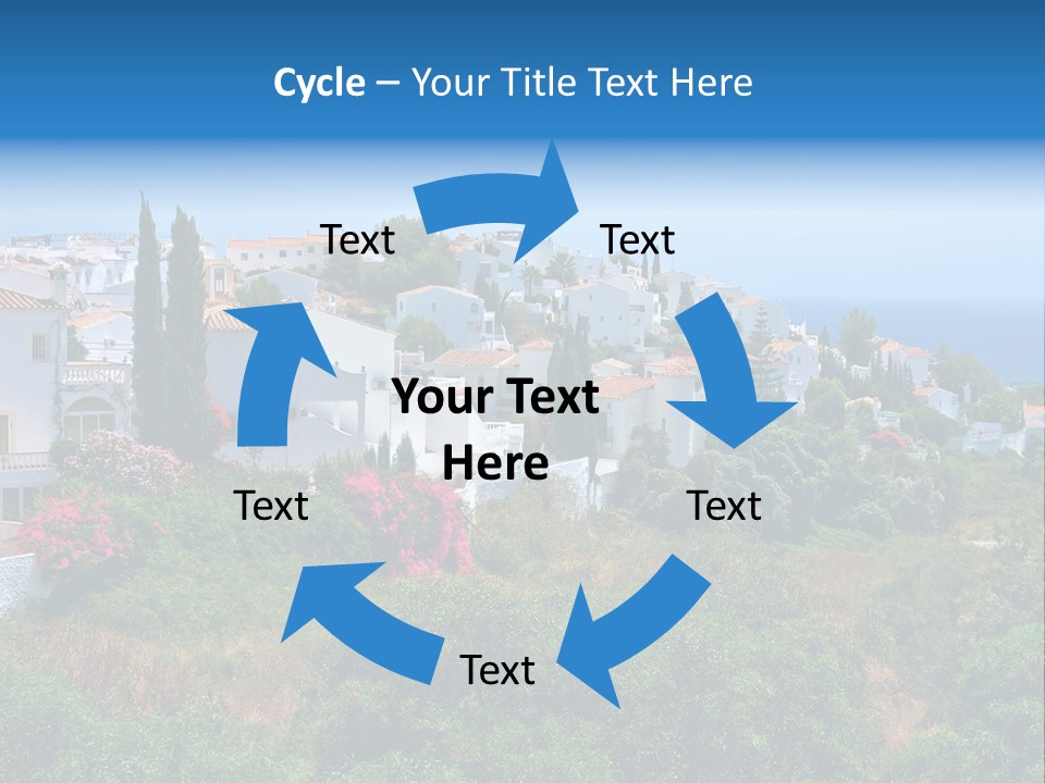 Sky Construction Nerja PowerPoint Template