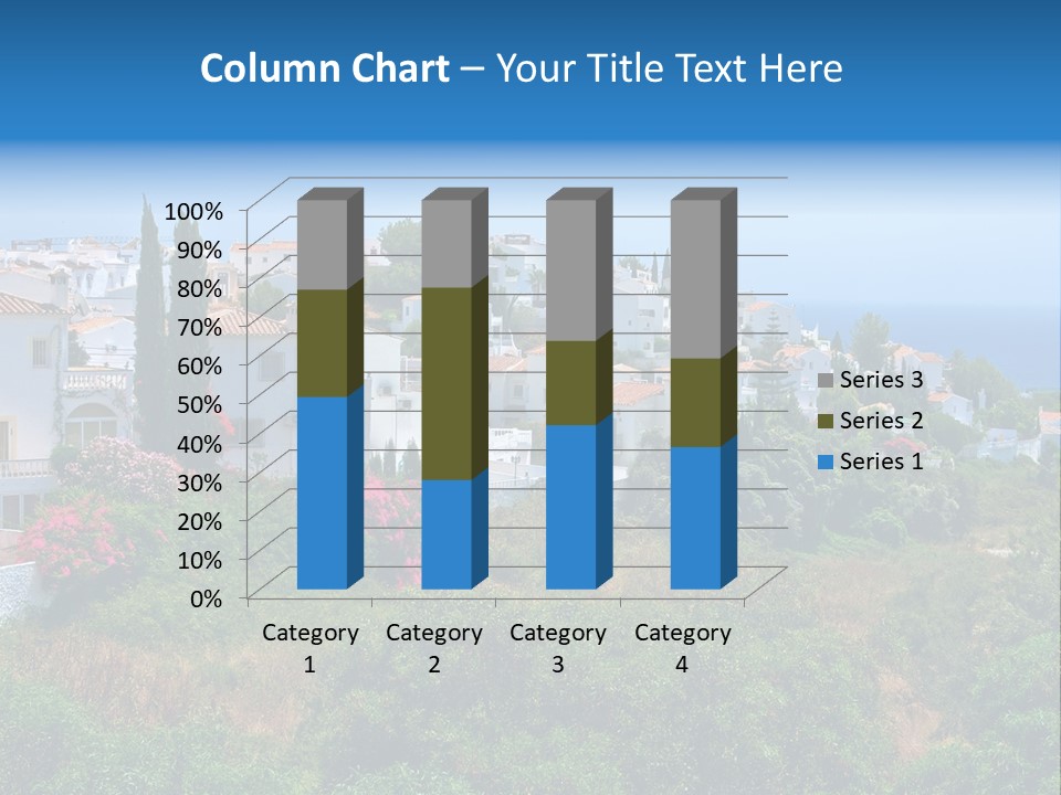 Sky Construction Nerja PowerPoint Template