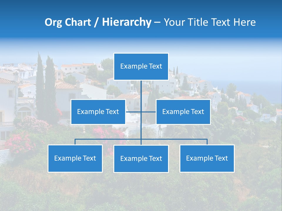 Sky Construction Nerja PowerPoint Template