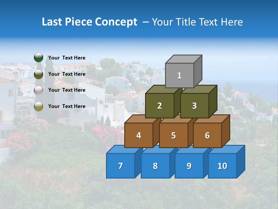 Sky Construction Nerja PowerPoint Template