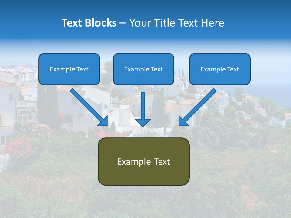 Sky Construction Nerja PowerPoint Template