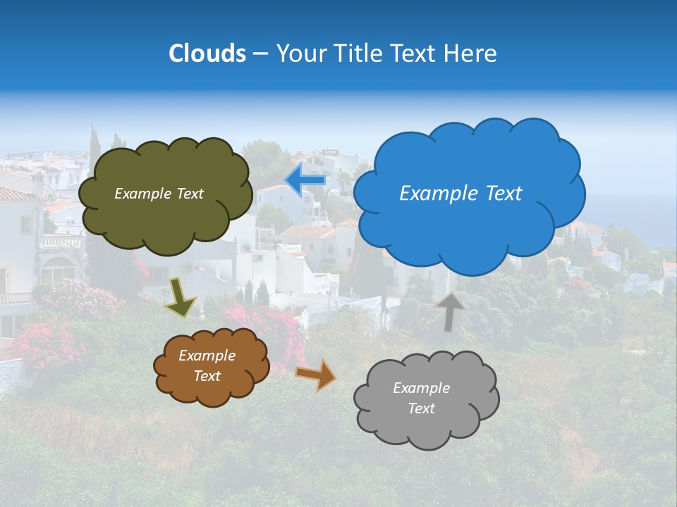 Sky Construction Nerja PowerPoint Template