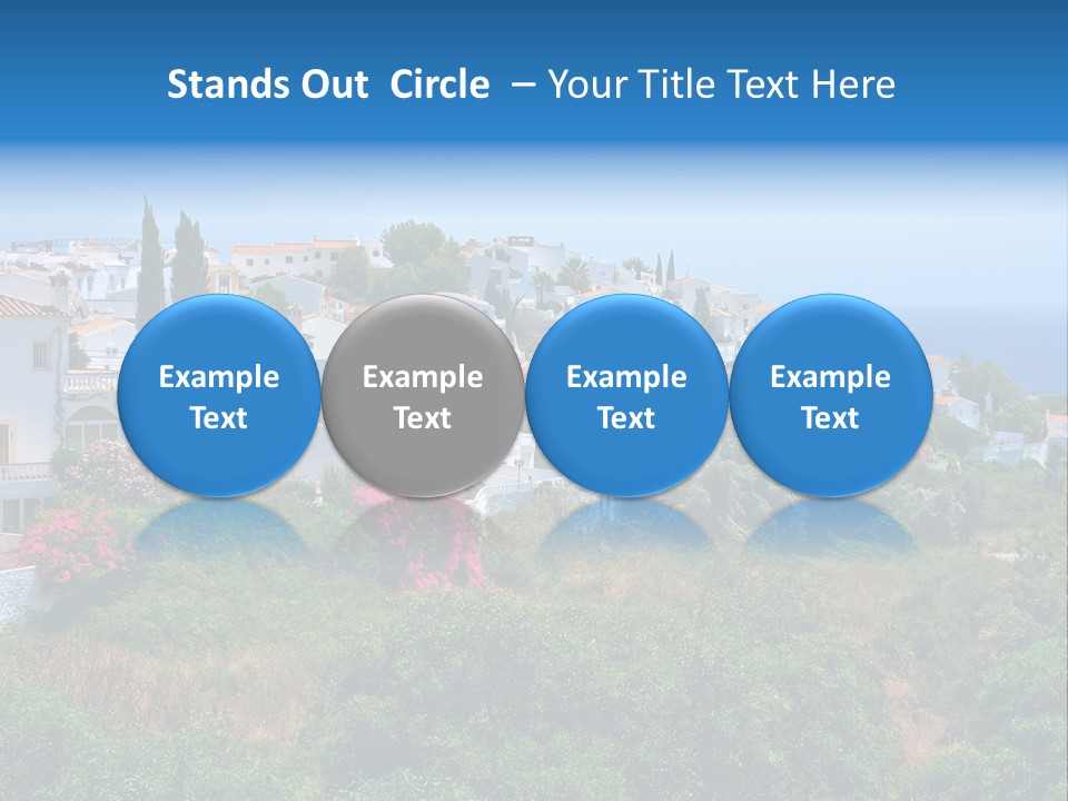 Sky Construction Nerja PowerPoint Template