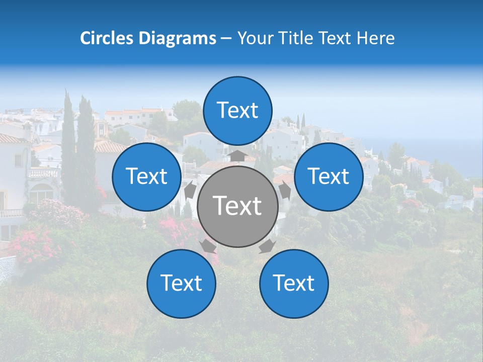 Sky Construction Nerja PowerPoint Template