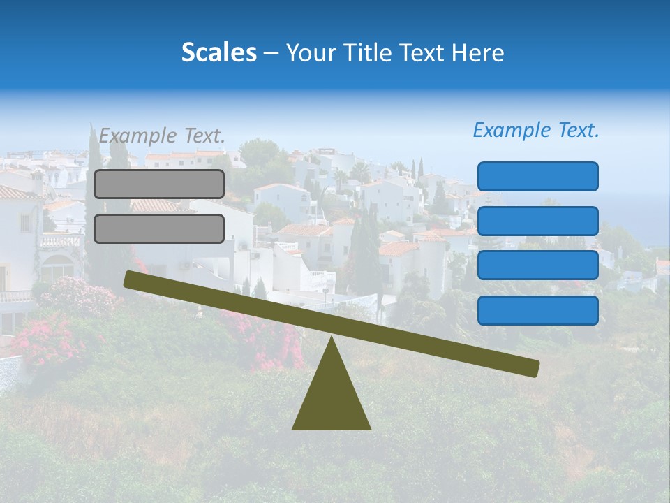 Sky Construction Nerja PowerPoint Template