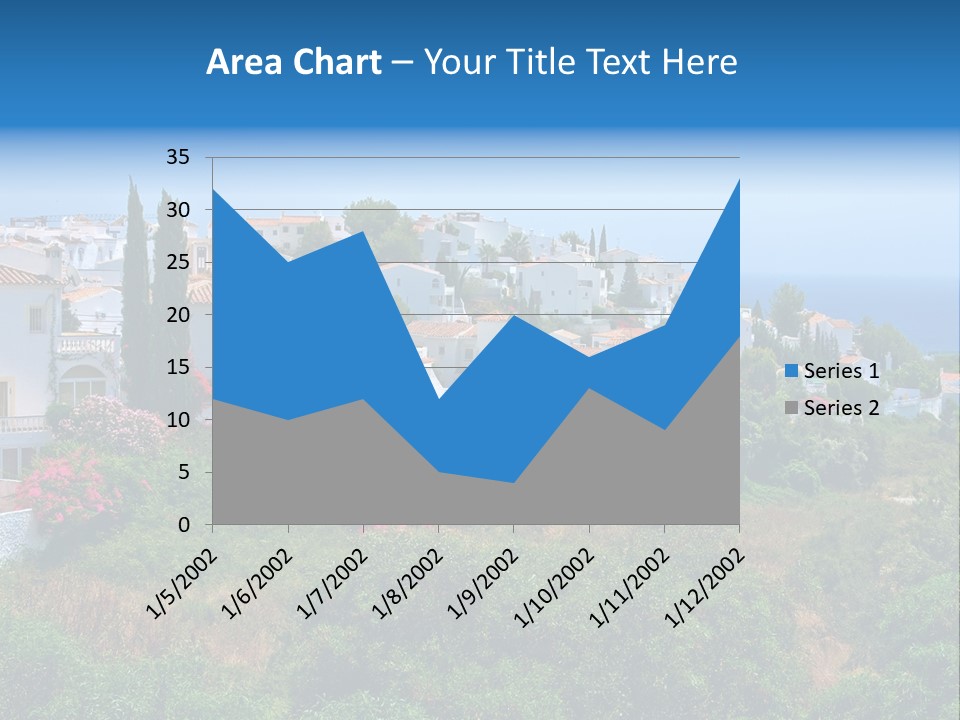Sky Construction Nerja PowerPoint Template