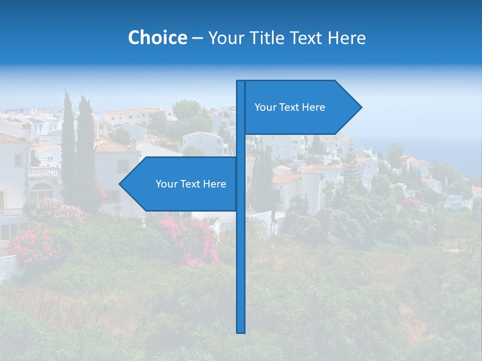 Sky Construction Nerja PowerPoint Template