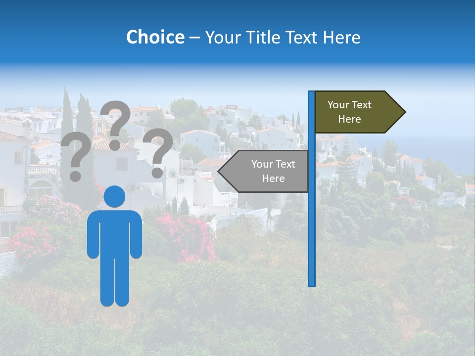 Sky Construction Nerja PowerPoint Template