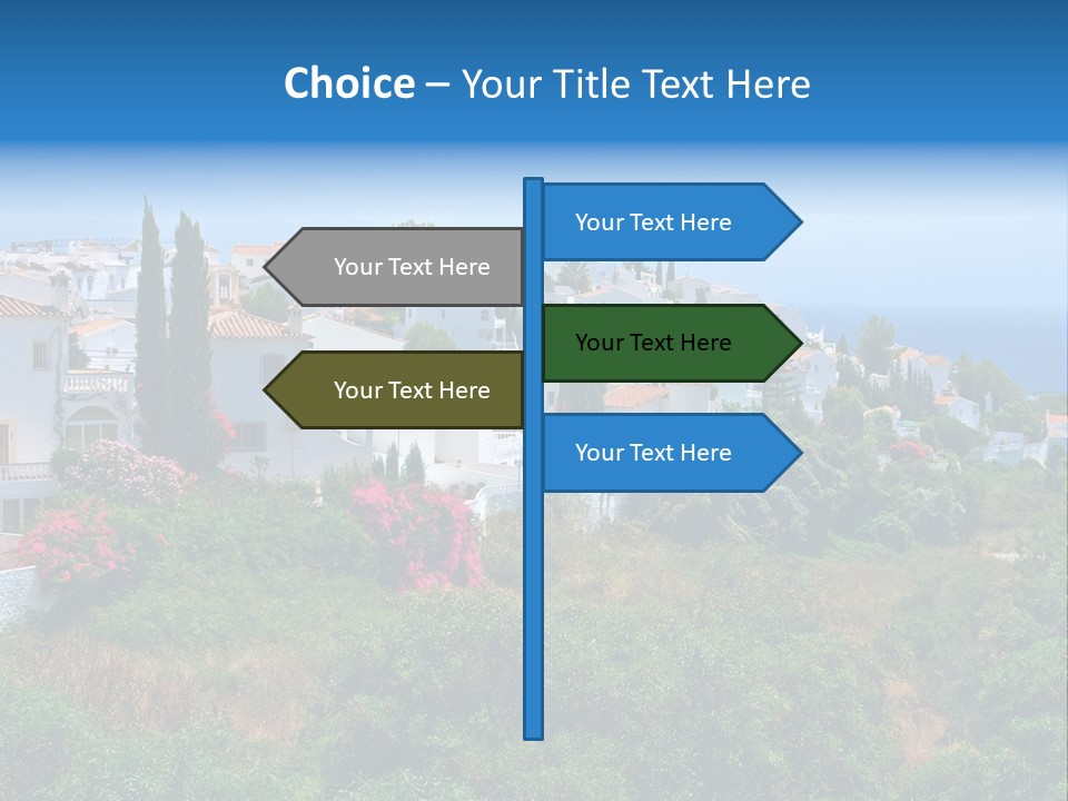 Sky Construction Nerja PowerPoint Template