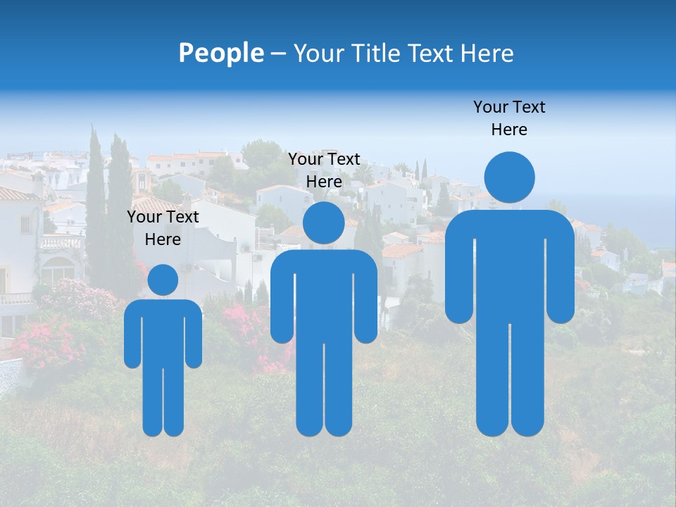 Sky Construction Nerja PowerPoint Template