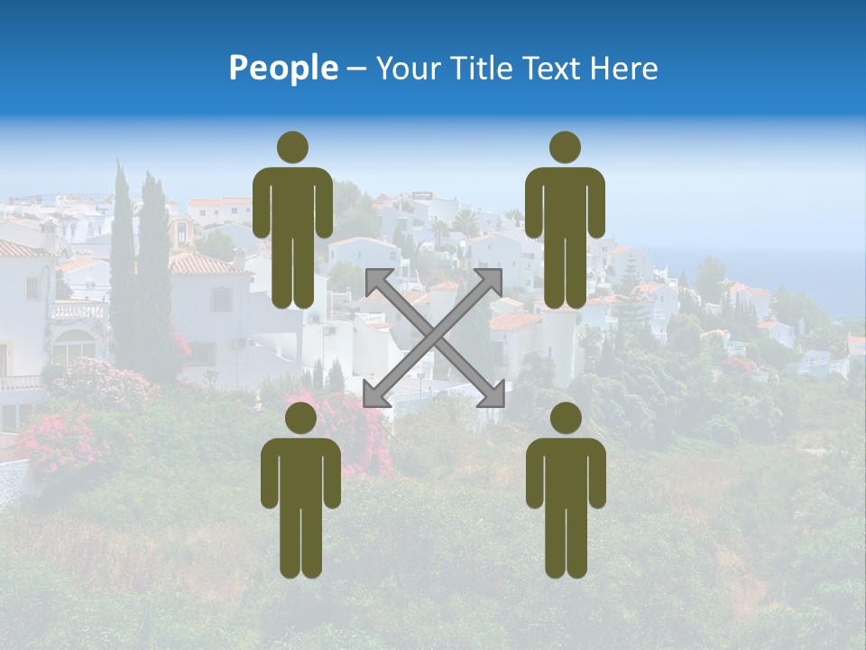 Sky Construction Nerja PowerPoint Template